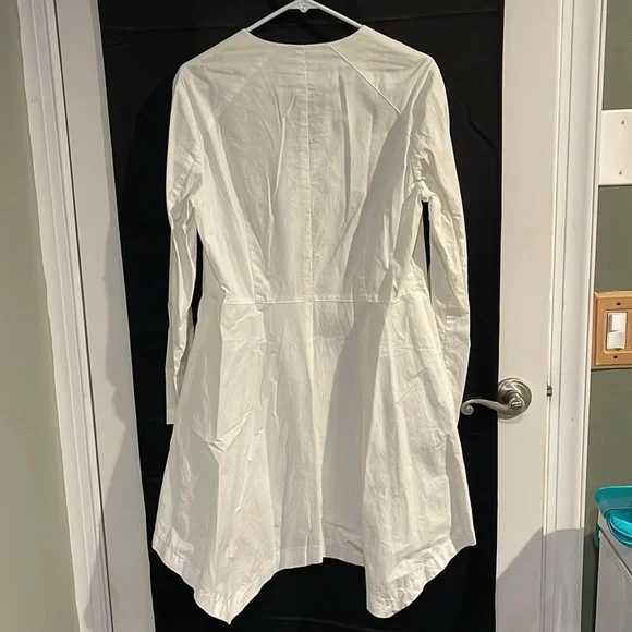 Zoey white zipper tunic size medium women’s - Picture 8 of 8